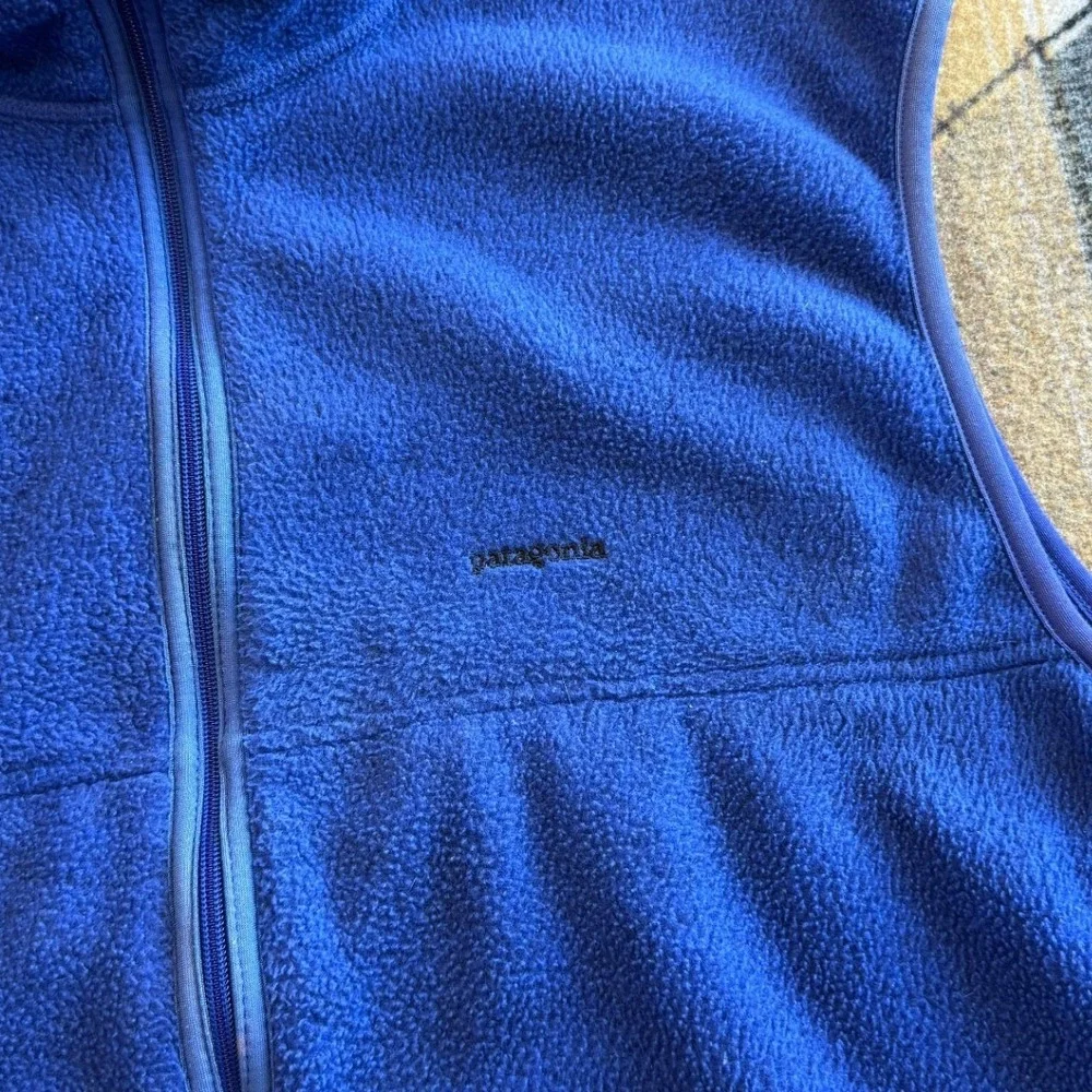 Patagonia Synchilla Fleece Vest Mens XXL Blue Full Zip Made in USA RN 51884